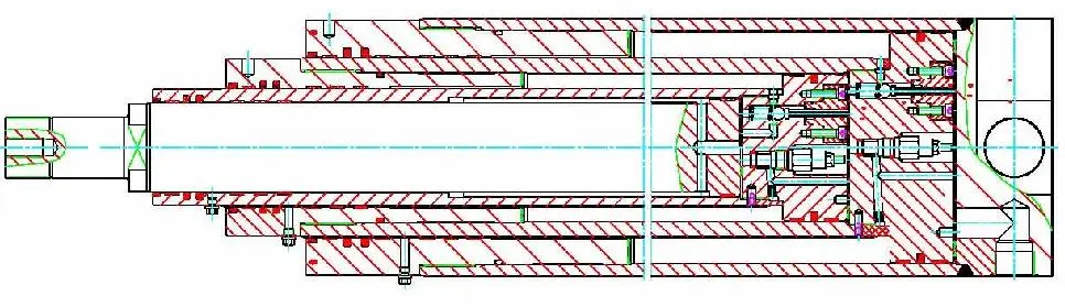 Learming telescopic cylinder